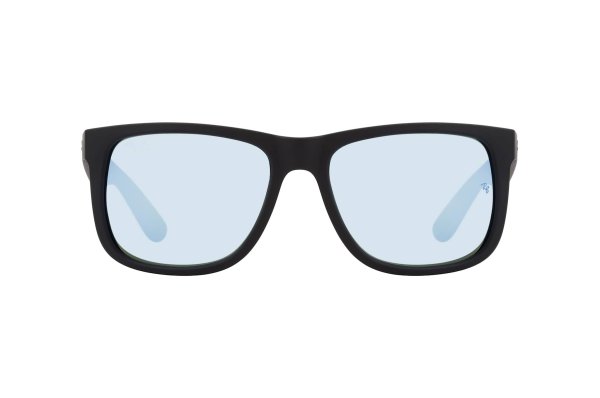 ������������ ������� Ray-Ban Justin RB4165-622-Y4 Black | Silver Mirror Polarized