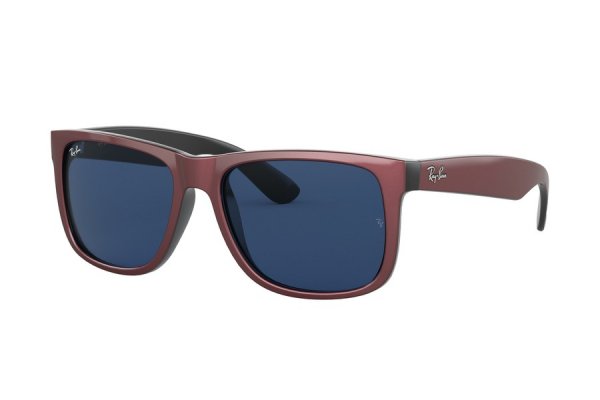   Ray-Ban Justin RB4165-6469-80 Dark Vinous | Dark Blue