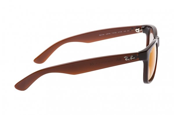   Ray-Ban Justin RB4165-714-S0 Brown | Gradient Mirror Brown