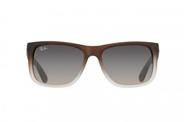   Ray-Ban Justin RB4165-855-8G Brown/Transparent | Gradient Grey