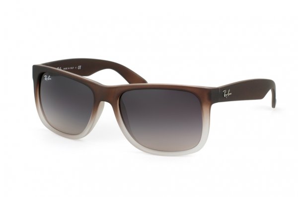   Ray-Ban Justin RB4165-855-8G Brown/Transparent | Gradient Grey