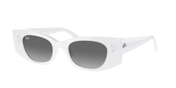   Ray-Ban Kat RB4427-6759-11 White | Light Grey Gradient