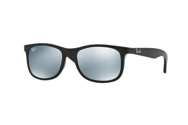   Ray-Ban Kids and Junior Andy RB9062S-7013-30 Matt Black | Crystal Silver Mirror