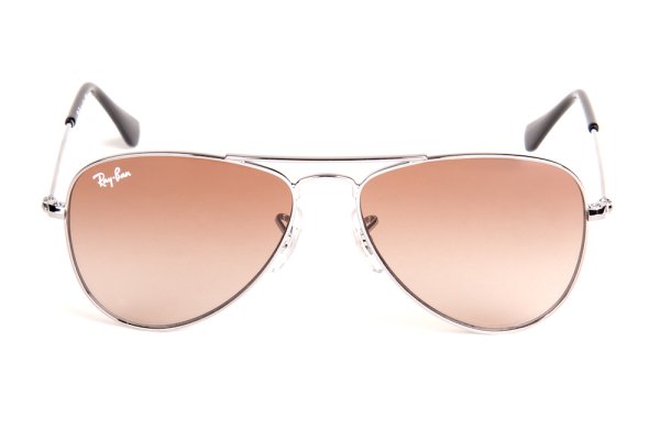   Ray-Ban Kids and Junior Aviator RB9506S-200-13 Gunmetal/Poly. Faded Brown