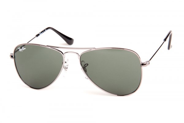   Ray-Ban Kids and Junior Aviator RB9506S-200-71 Gunmetal | Grey/Green