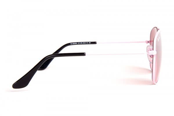   Ray-Ban Kids and Junior Aviator RB9506S-211-7E Pink/Pink Faded