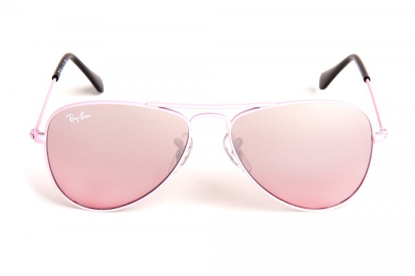   Ray-Ban Kids and Junior Aviator RB9506S-211-7E Pink/Pink Faded