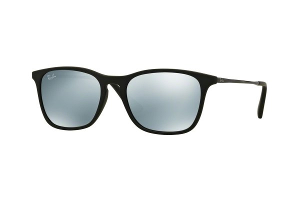   Ray-Ban Kids and Junior Chris RB9061S-7005-30 Black | Crystal Silver Mirror