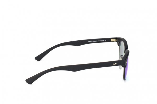   Ray-Ban Kids and Junior Clubmaster RB9050S-100S-3R Matt Black | Green Mirror