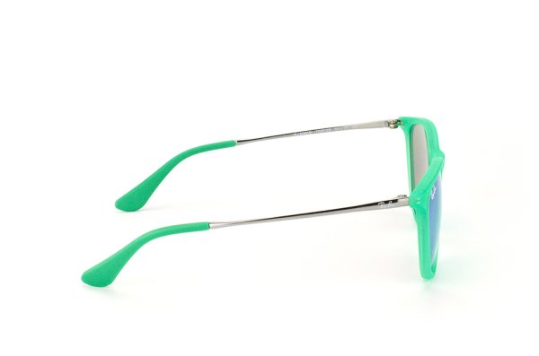   Ray-Ban Kids and Junior Izzy RB9060S-7007-3R Green Neon / Chrome | Green Mirror