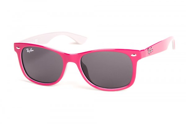   Ray-Ban Kids and Junior New Wayfarer RB9052S-177-87 Fuchsia/Grey