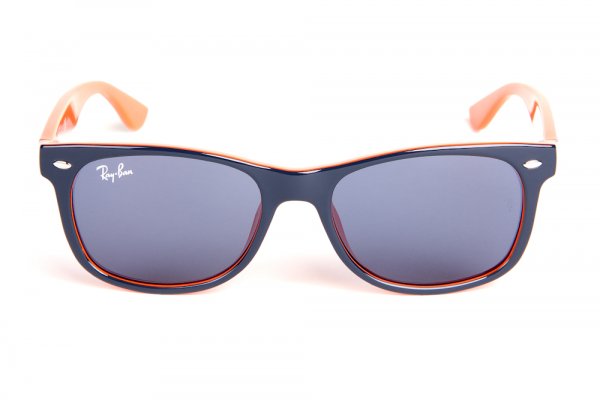   Ray-Ban Kids and Junior New Wayfarer RB9052S-178-80 Blue-Orange/Blue
