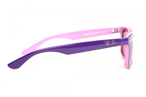   Ray-Ban Kids and Junior New Wayfarer RB9052S-179-84 Violet/Pink | Pink