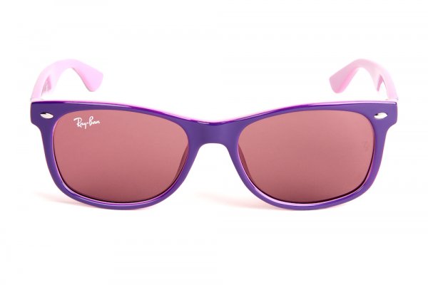   Ray-Ban Kids and Junior New Wayfarer RB9052S-179-84 Violet/Pink | Pink