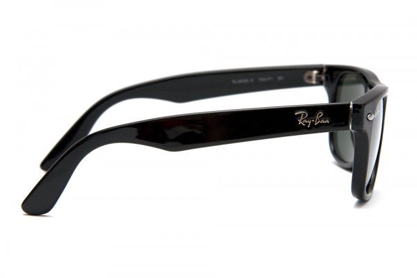   Ray-Ban Kids and Junior Original Wayfarer RB9035S-100-71 Black | Grey/Green