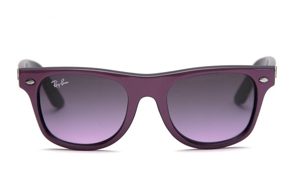   Ray-Ban Kids and Junior Original Wayfarer RB9035S-147-90 Fuchsia Top On Metal Violet/Faded Violet
