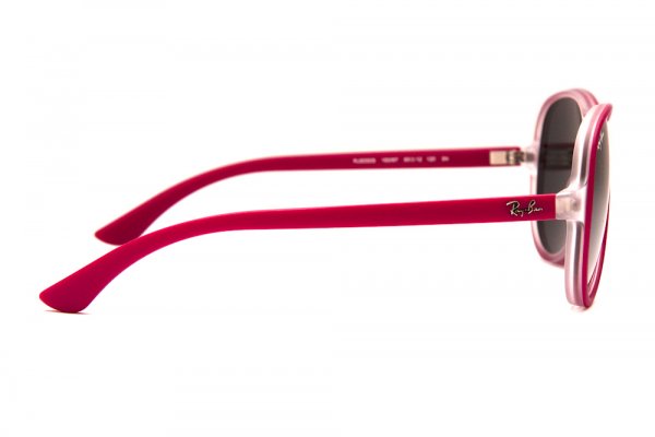   Ray-Ban Kids and Junior RB9055S-193-87 Cyclamen/Transparent/Grey