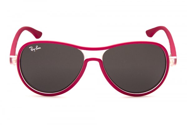   Ray-Ban Kids and Junior RB9055S-193-87 Cyclamen/Transparent/Grey