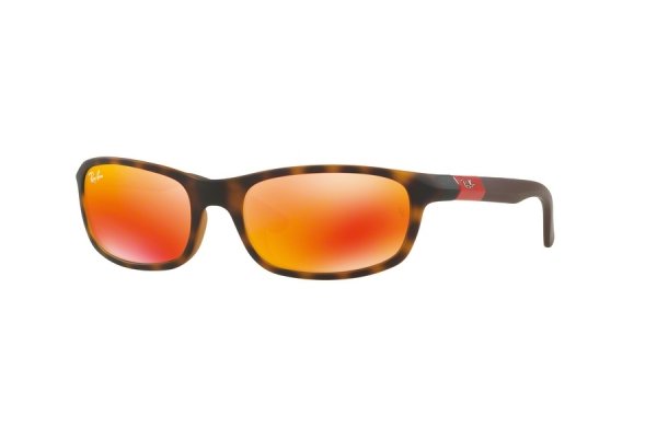   Ray-Ban Kids and Junior RB9056S-7026-6Q Havana | Orange Mirror
