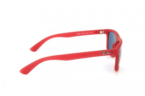   Ray-Ban Kids and Junior RB9057S-197-80 Transparent Red | Blue