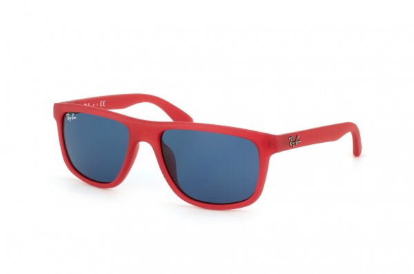   Ray-Ban Kids and Junior RB9057S-197-80 Transparent Red | Blue