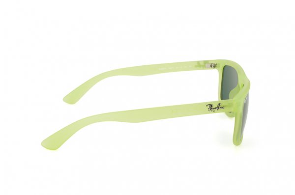   Ray-Ban Kids and Junior RB9057S-198-71 Matte Transparent Green | Green