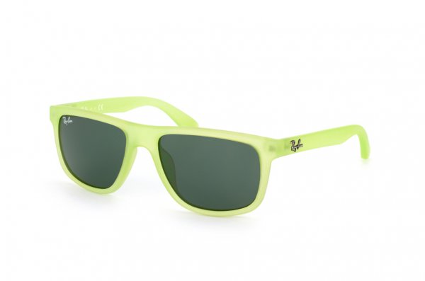   Ray-Ban Kids and Junior RB9057S-198-71 Matte Transparent Green | Green