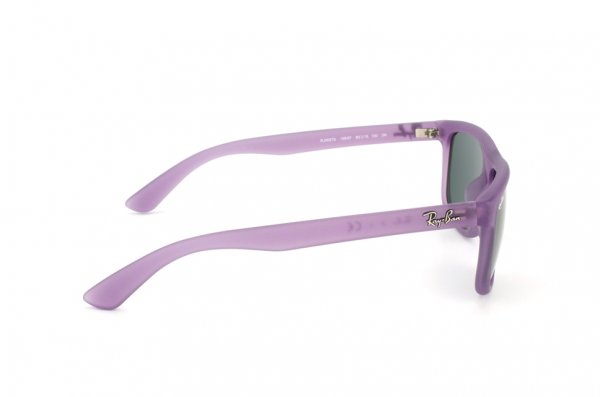   Ray-Ban Kids and Junior RB9057S-199-87 Matte Transparent Violet| Dark Grey
