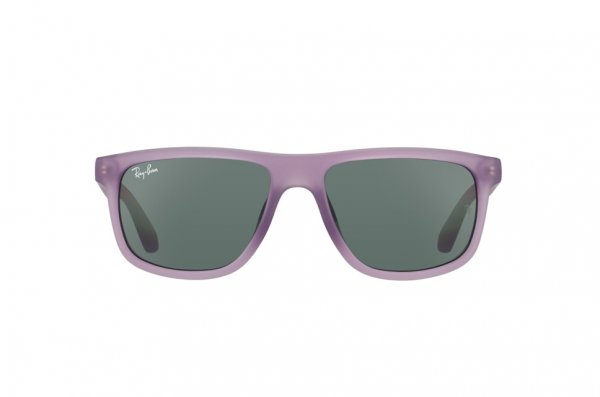   Ray-Ban Kids and Junior RB9057S-199-87 Matte Transparent Violet| Dark Grey