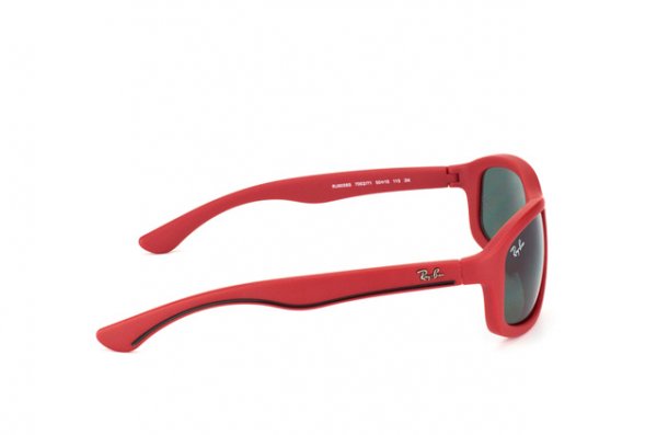   Ray-Ban Kids and Junior RB9058S-7002-71 Matt Red | Grey Green