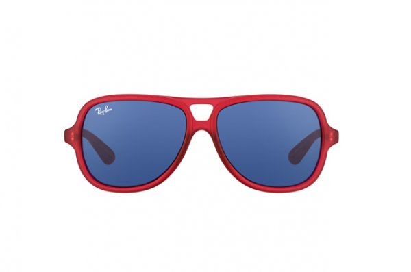   Ray-Ban Kids and Junior RB9059S-197-80 Matte Red | Blue