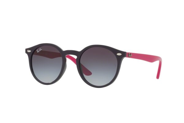   Ray-Ban Kids and Junior RB9064S-7021-8G Black / Pink | Gradient Grey
