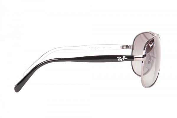   Ray-Ban Kids and Junior RB9527S-200-11 Gunmetal Black On White/Faded Grey