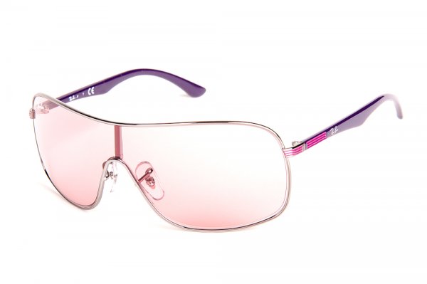   Ray-Ban Kids and Junior RB9530S-200-84 Gunmetal Violet Temple/Pink