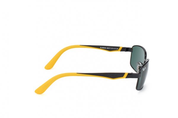   Ray-Ban Kids and Junior RB9533S-220-71 Black / Yellow |  Green