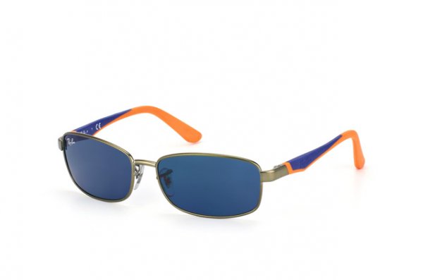   Ray-Ban Kids and Junior RB9533S-241-80 Dark Grey Metal / Orange | Blue