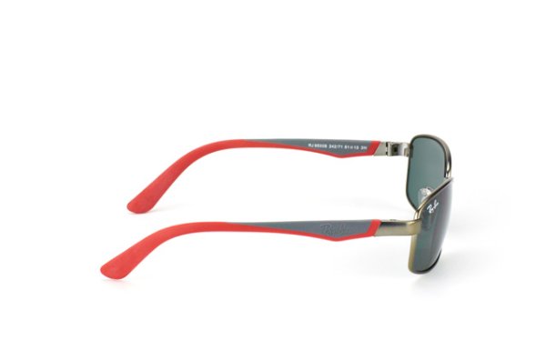   Ray-Ban Kids and Junior RB9533S-242-71 Dark Grey Metal / Red | Grey