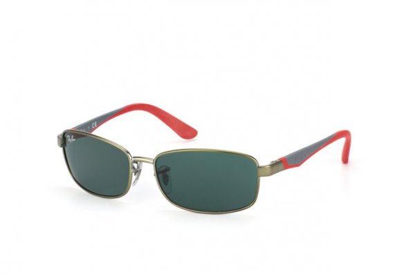   Ray-Ban Kids and Junior RB9533S-242-71 Dark Grey Metal / Red | Grey