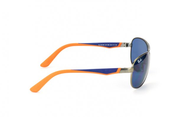   Ray-Ban Kids and Junior RB9534S-241-80 Dark Grey Metal / Orange | Blue