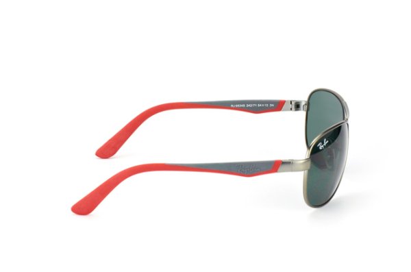   Ray-Ban Kids and Junior RB9534S-242-71 Dark Grey Metal / Red | Grey