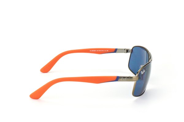   Ray-Ban Kids and Junior RB9536S-241-80 Matt Silver/Orange| Blue