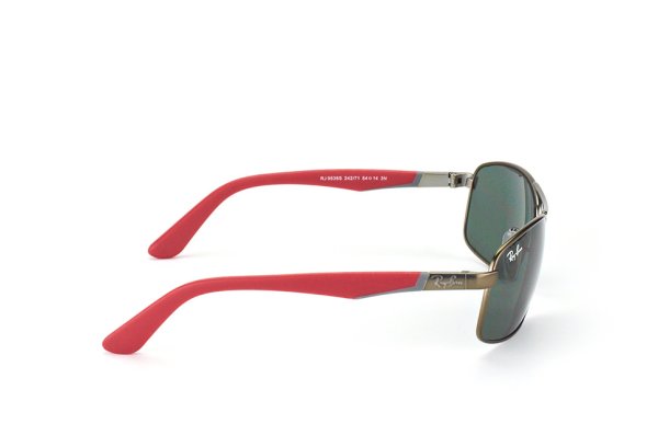   Ray-Ban Kids and Junior RB9536S-242-71 Matt Gunmetal/Red| Green/Grey