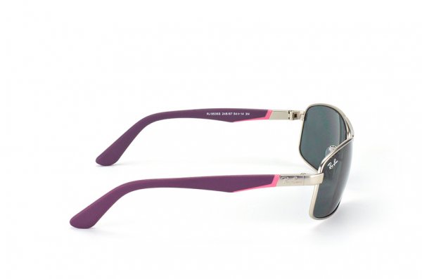   Ray-Ban Kids and Junior RB9536S-248-87 Matt Silver/Violet| Dark Grey