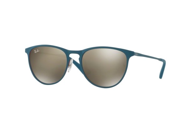   Ray-Ban Kids and Junior RB9538S-253-5A Turquoise| Gold Mirror