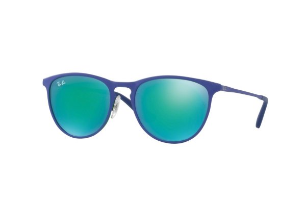   Ray-Ban Kids and Junior RB9538S-255-3R Blue| Green Mirror