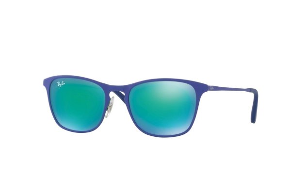   Ray-Ban Kids and Junior RB9539S-255-3R Blue | Green Mirror