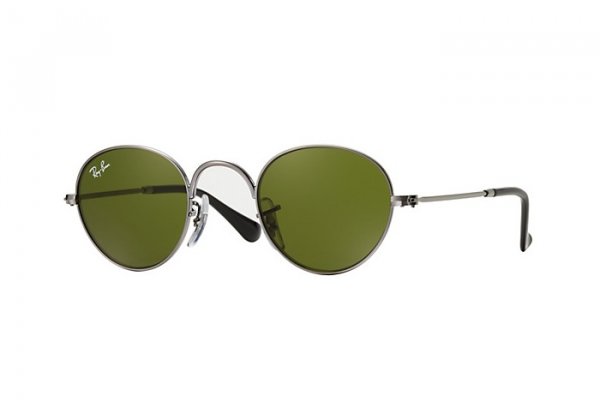   Ray-Ban Kids and Junior Round RB9537S-200-2 Silver| Green