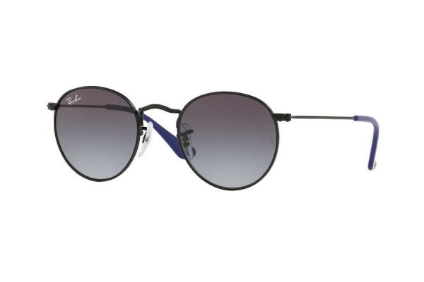   Ray-Ban Kids and Junior Round RB9547S-201-8G Black | Gradient Grey