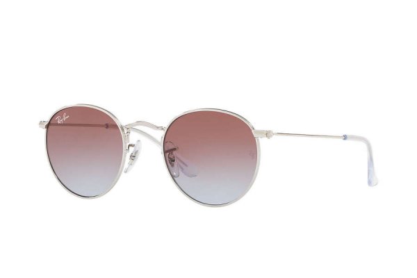   Ray-Ban Kids and Junior Round RB9547S-212-I8 Silver | Violet Gradient