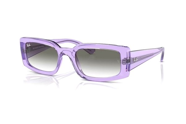   Ray-Ban Kiliane Bio Based RB4395-6685-8E Transparent Violet | Grey Gradient